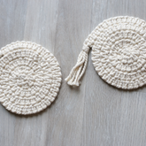 Macrame Table Coasters (Round)